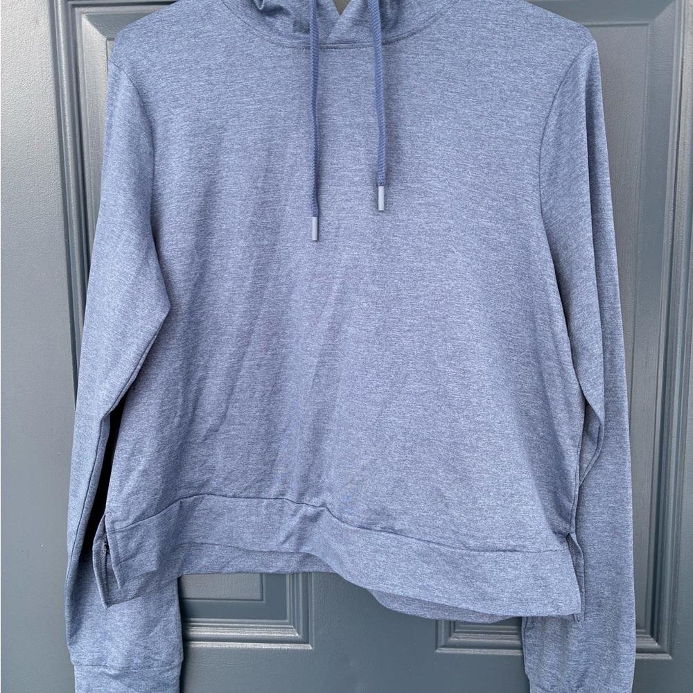 All in Motion Heathered Blue Activewear Top Women’s medium new with tags